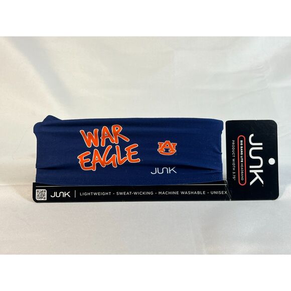 NWT JUNK Big Bang Lite Auburn University War Eagle Headband Fan Spirit Football - Picture 1 of 4